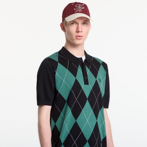 Maglietta Argyle Knitted Shirt M - FRED PERRY - Modalova