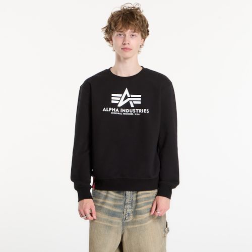 Felpa Basic Hoody Small Logo II M - Alpha Industries - Modalova