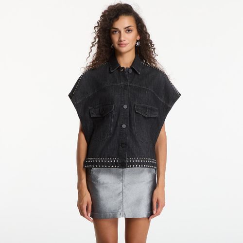 Camicia Alba Stud Ss Shirt 8 - AllSaints - Modalova