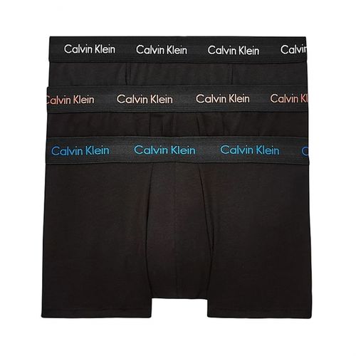 Pack de 3 bóxers de tiro bajo - cotton stretch - Boxers - Talla: S - Calvin Klein Underwear - Modalova