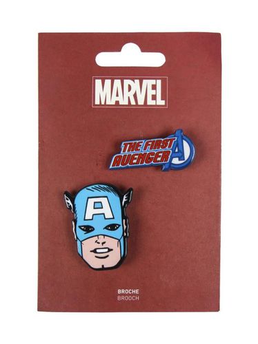 Lote de 2 broches decorativos azul 000 - Avengers - Modalova
