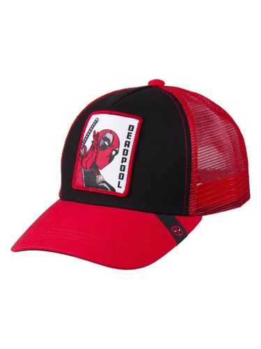 Gorra de adulto con visera plana rojo 058 - Deadpool - Modalova