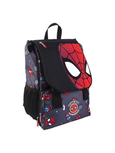 Mochila escolar extensible estampada negro - Spiderman - Modalova