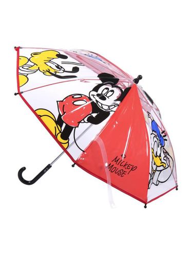 Paraguas manual infantil estampado rojo 6 - Mickey mouse - Modalova