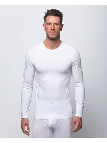 Camiseta hombre termal manga larga blanco L - Abanderado - Modalova