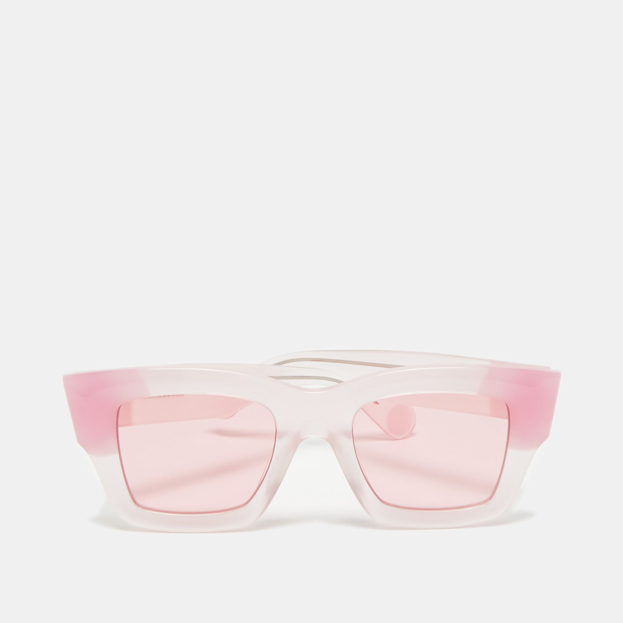 Two Tone Les Lunettes Baci Square Sunglasses - Jacquemus - Modalova