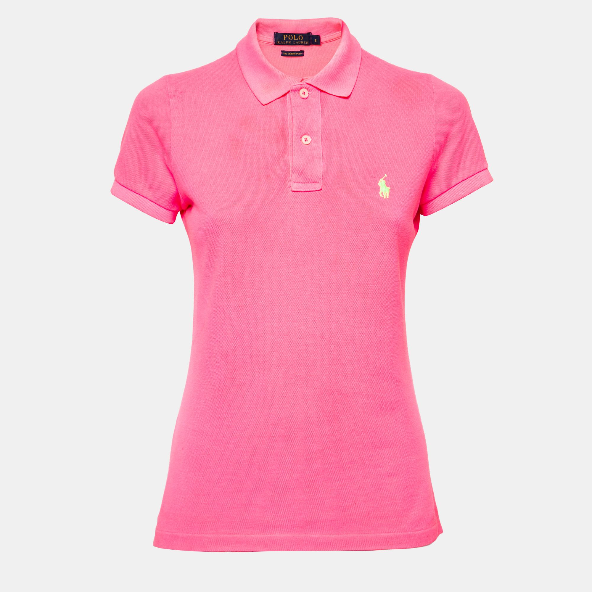 Neon Cotton Polo T-Shirt S - Polo Ralph Lauren - Modalova