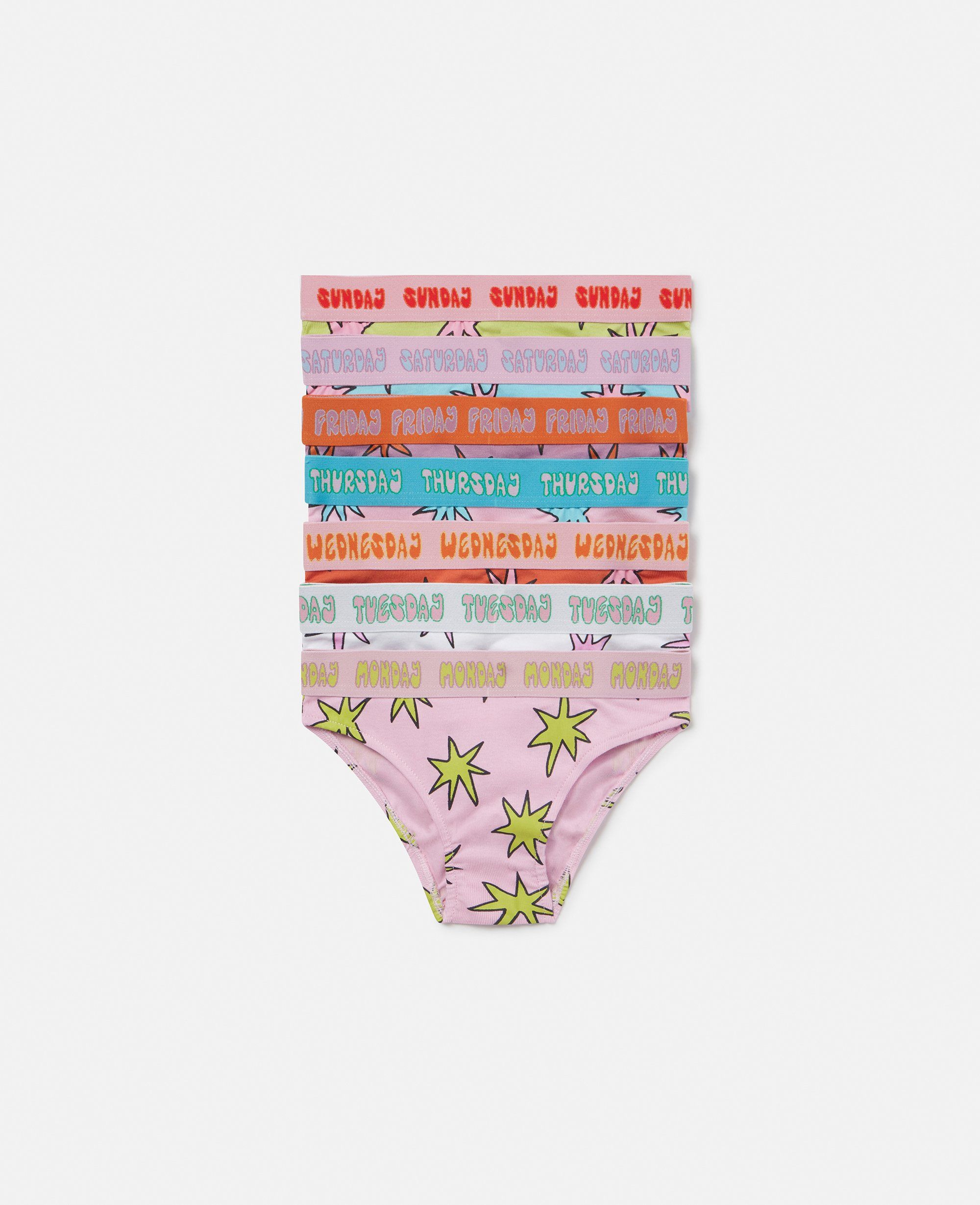 Pack of Star Print Briefs, , Size: 2 - Stella McCartney - Modalova