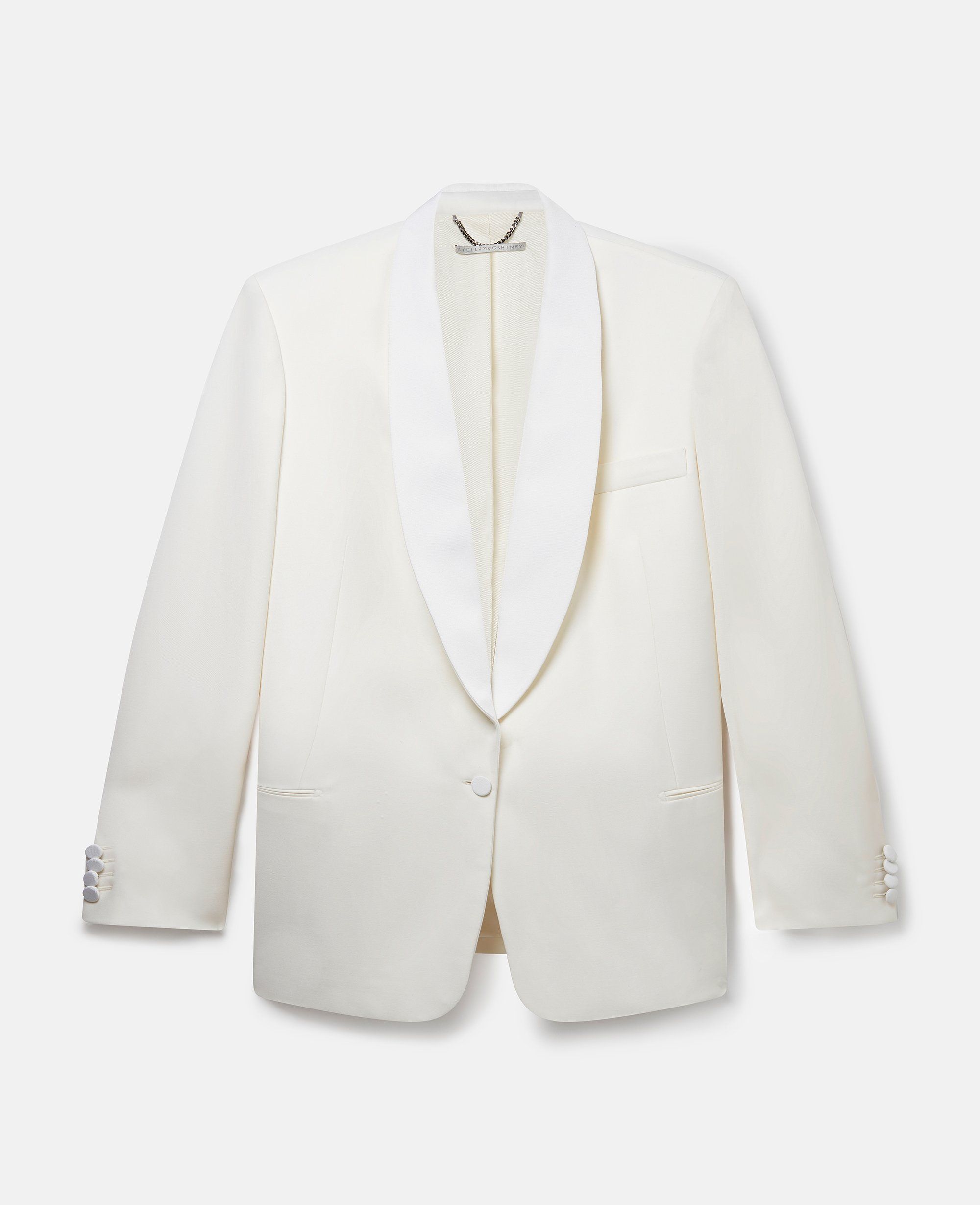 Wool Blazer with Shawl Lapels, Woman, , Size: 42 - Stella McCartney - Modalova
