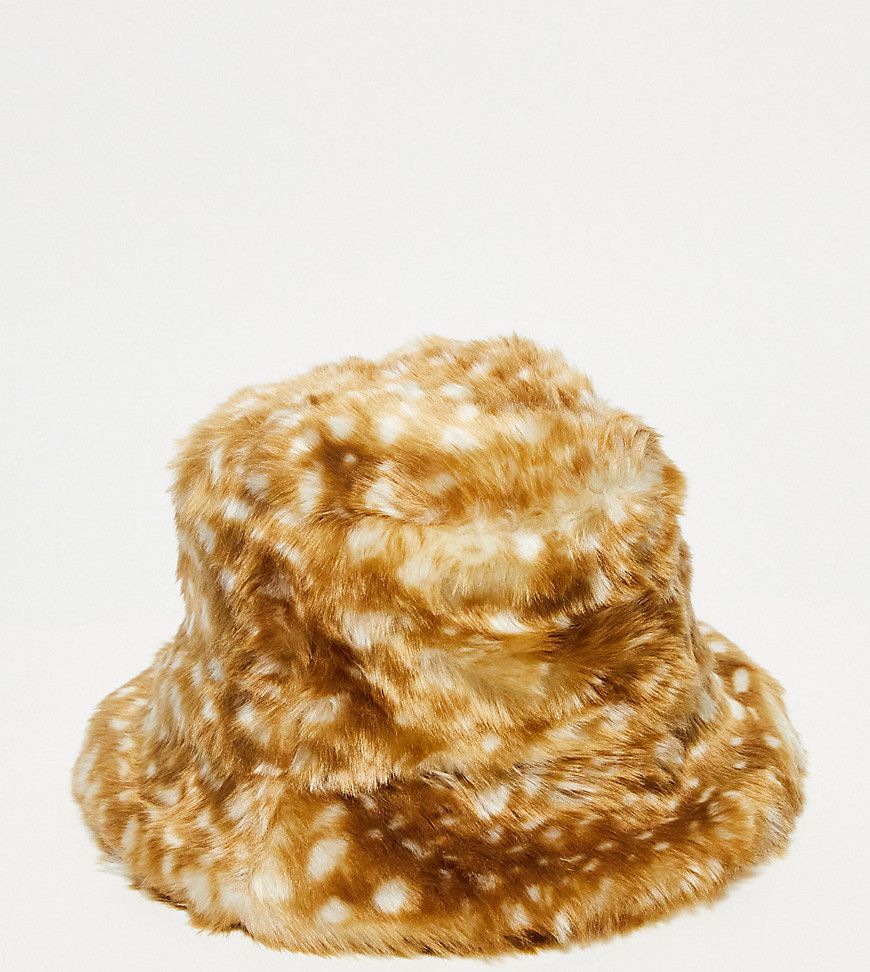 Unisex - Cappello da pescatore in pelliccia sintetica - Collusion - Modalova