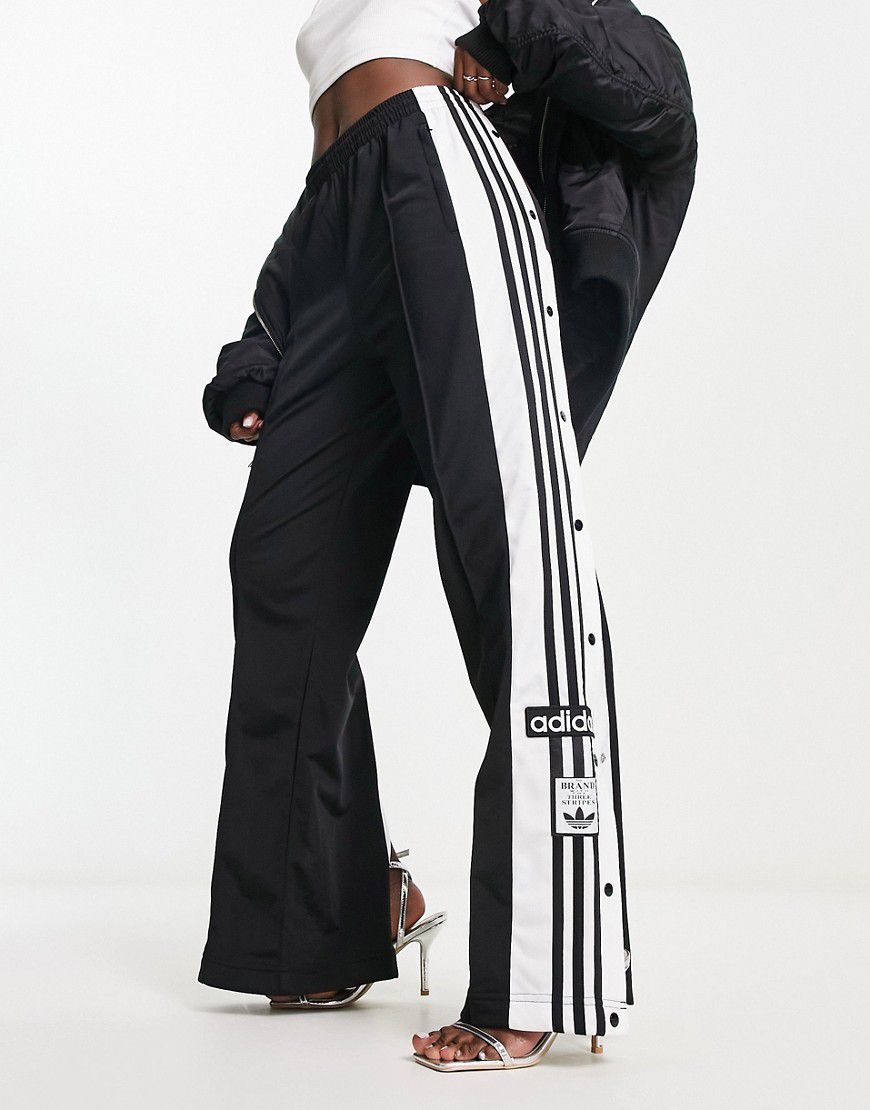 Adibreak - Pantaloni sportivi neri con bottoni a pressione sui lati - adidas Originals - Modalova