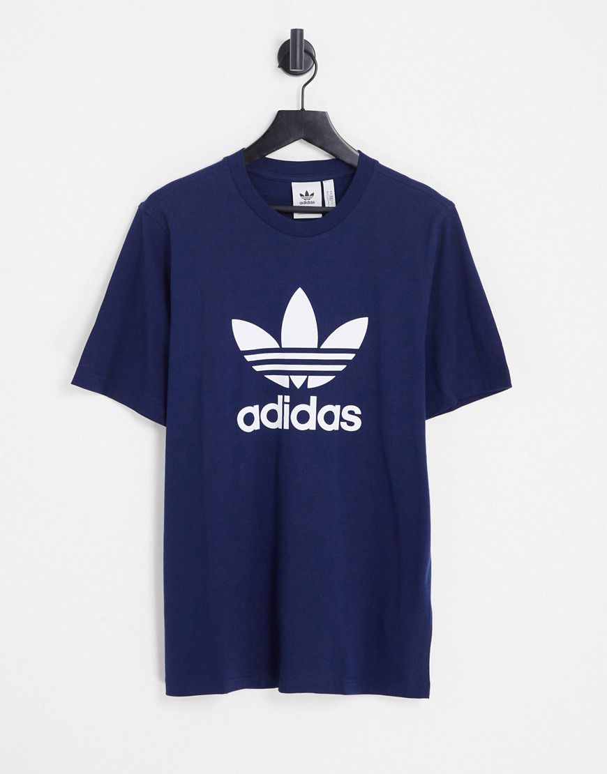 Adicolor - T-shirt con trifoglio grande - adidas Originals - Modalova
