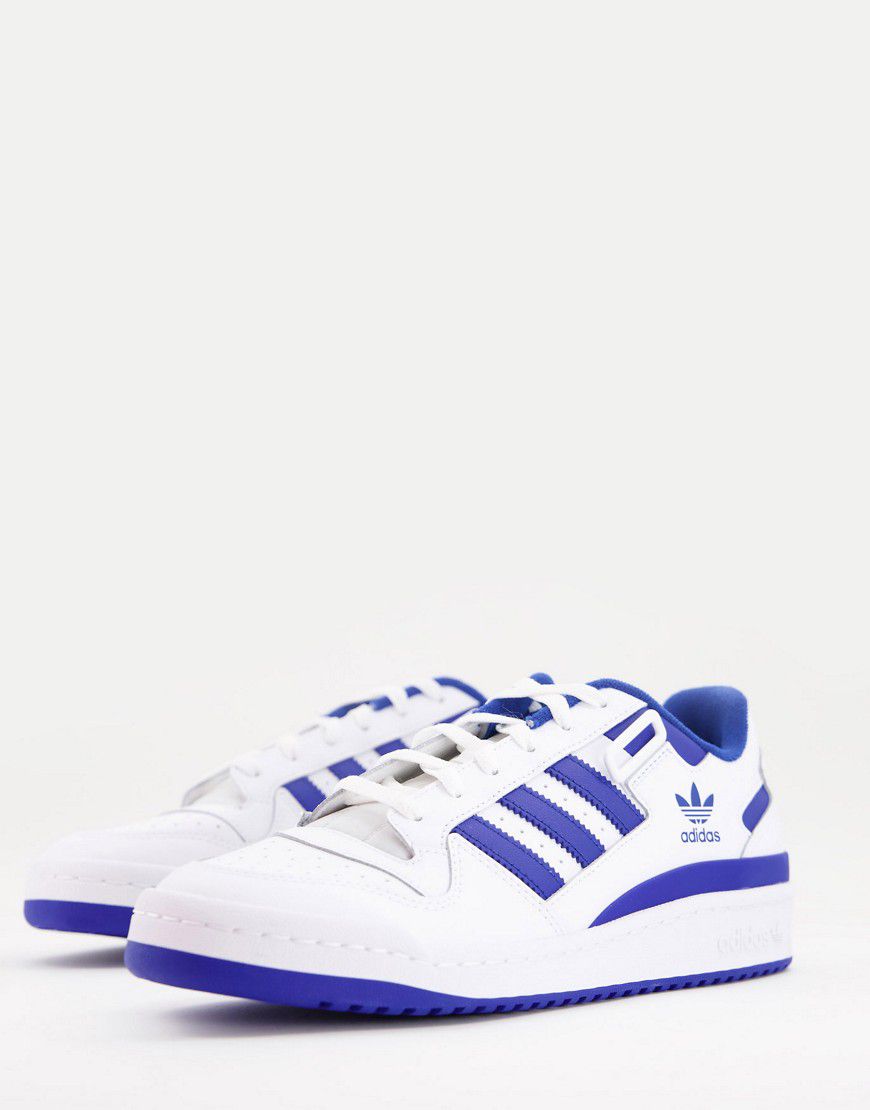 Forum Low - Sneakers bianche e blu - adidas Originals - Modalova