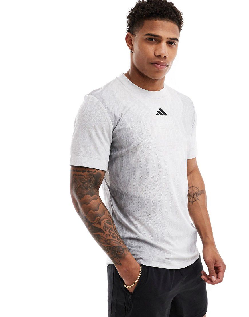 Adidas - Tennis Airchill Pro FreeLift - T-shirt grigia - adidas performance - Modalova