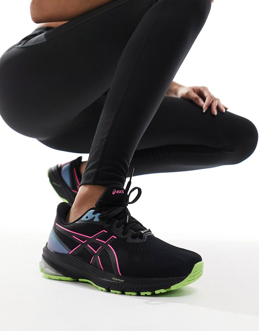 GT-1000 12 GTX Stability - Sneakers da running nere e rosa - Asics - Modalova