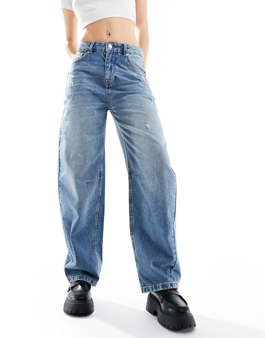 Jeans bombati medio - ASOS DESIGN - Modalova