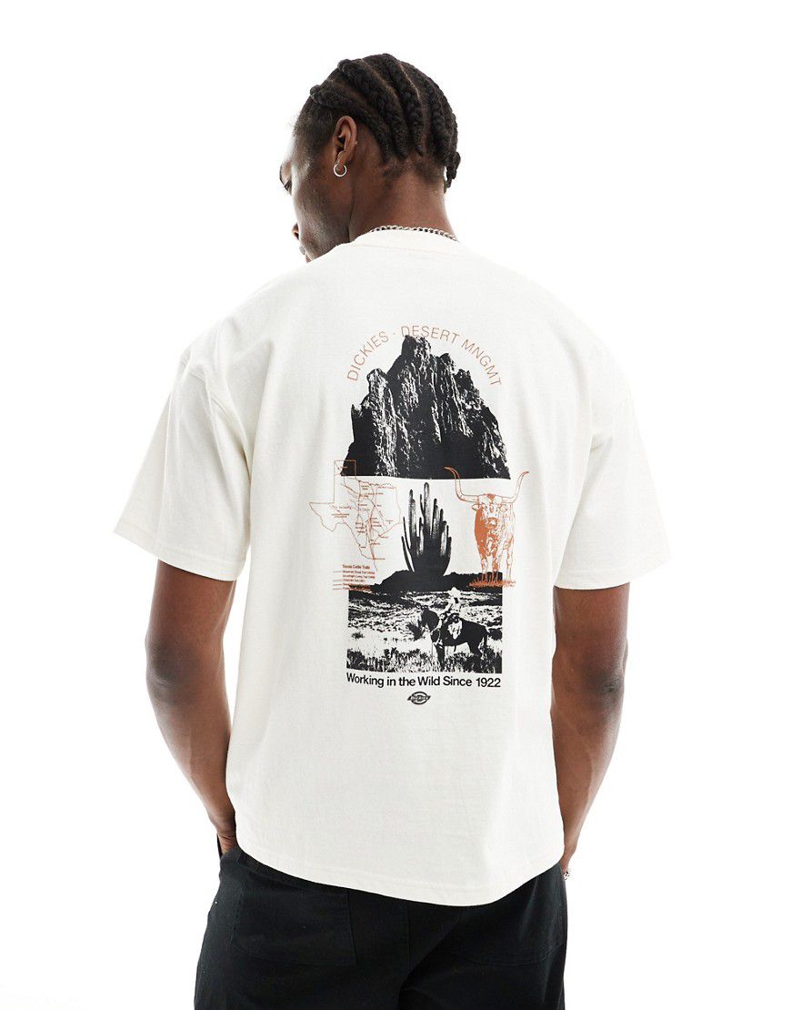 Pearisburg - T-shirt color sporco con stampa sul retro - Dickies - Modalova