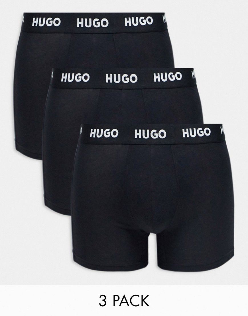 HUGO - Bodywear - Confezione da 3 paia di slip neri - Hugo Red - Modalova