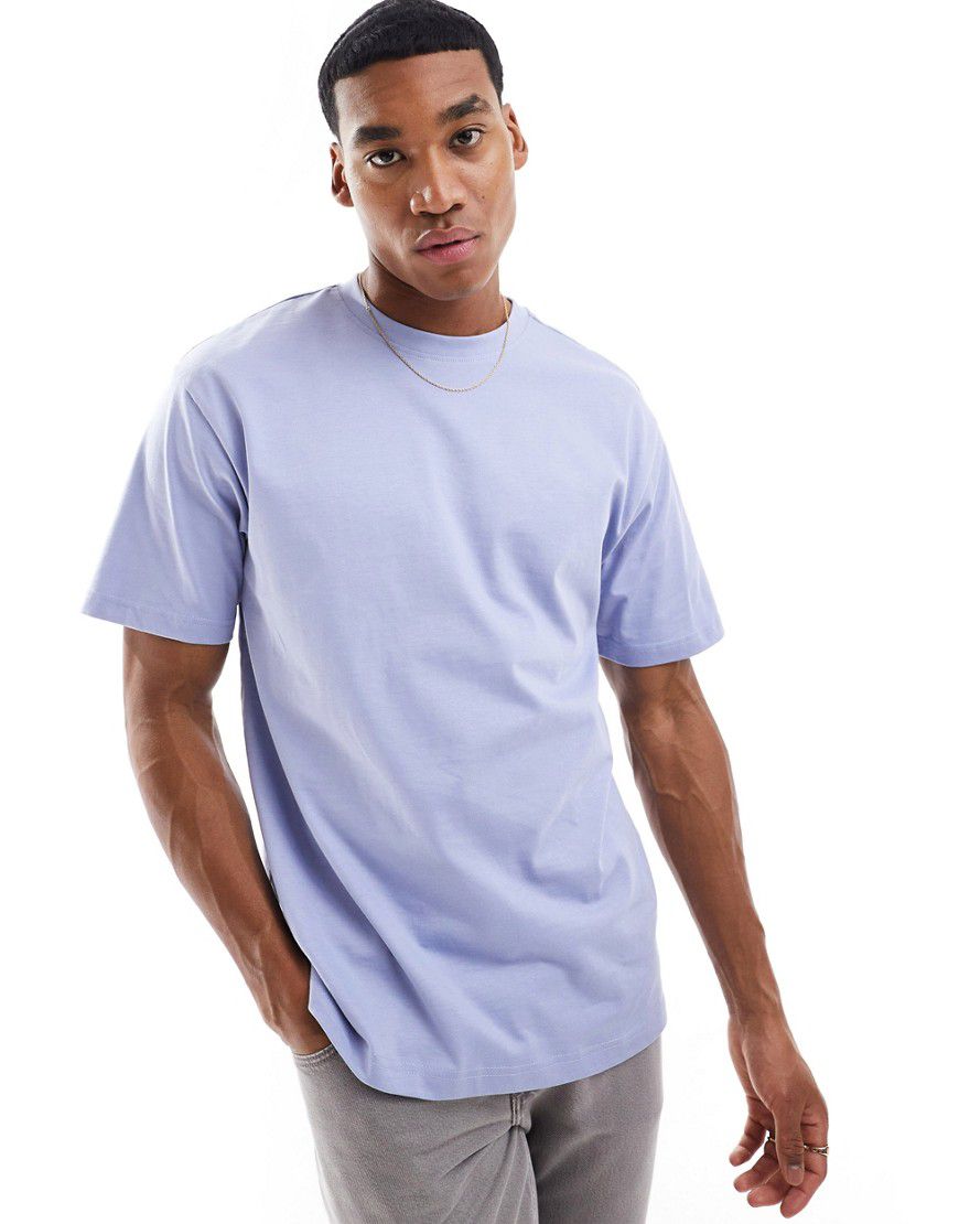 T-shirt vestibilità comoda grigio lilla - ONLY & SONS - Modalova