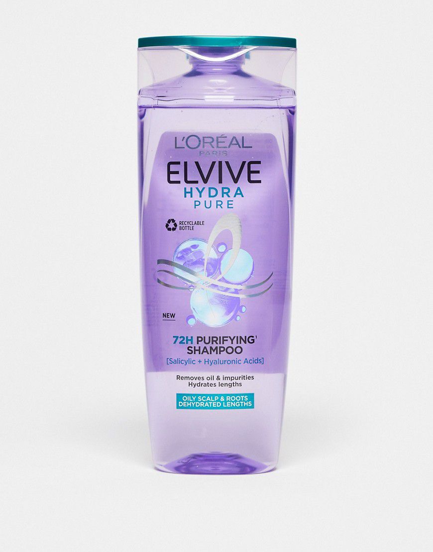 L'Oreal Paris Elvive - Hydra Pure - Shampoo purificante 72 ore 500 ml - L'Oreal Elvive - Modalova
