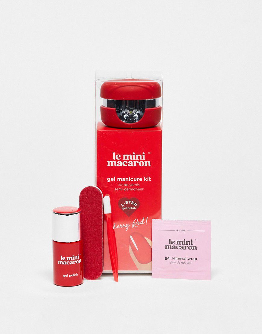 Kit manicure gel - Cherry Red - Le Mini Macaron - Modalova