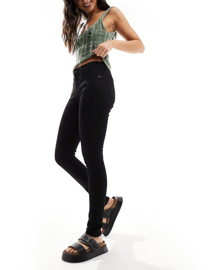 Jen - Jeans skinny modellanti neri - Noisy May - Modalova