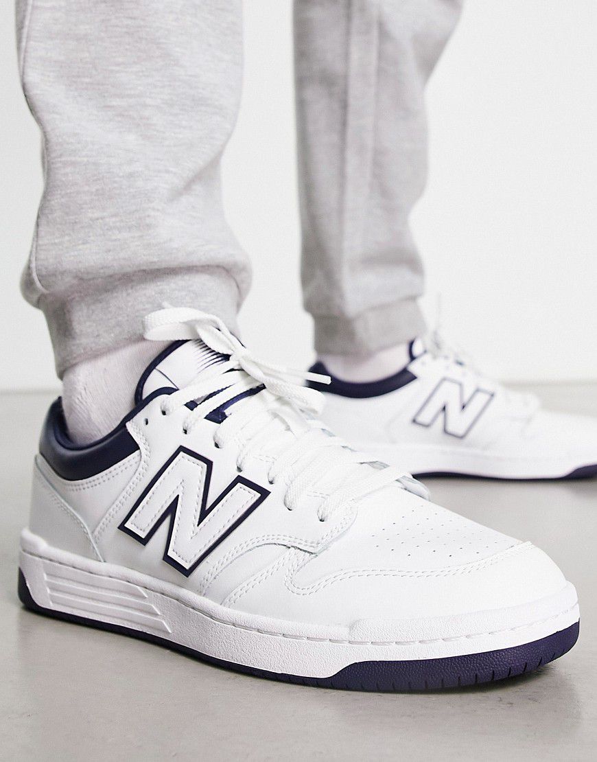 Sneakers bianche e blu navy - New Balance - Modalova