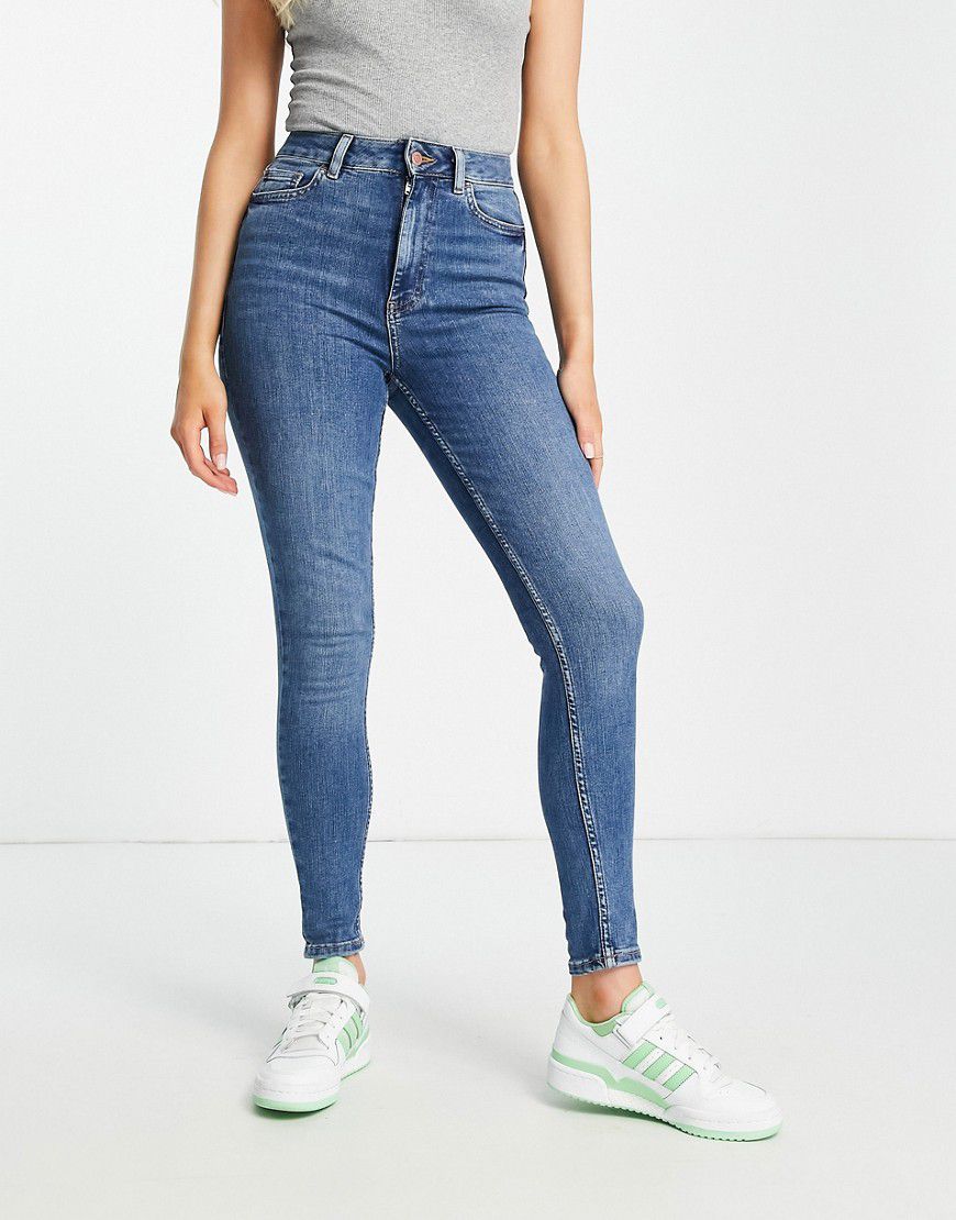 Jeans skinny push-up modellanti medio - New Look - Modalova