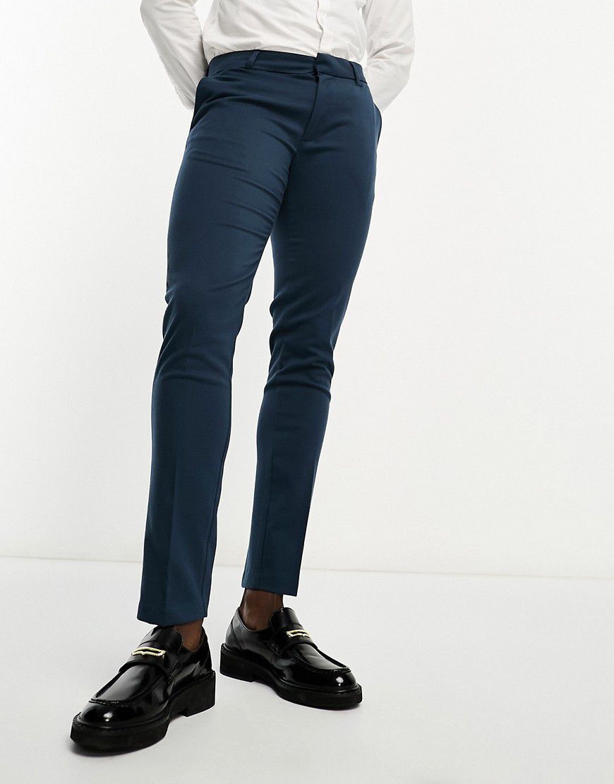 Pantaloni da abito skinny scuro - New Look - Modalova