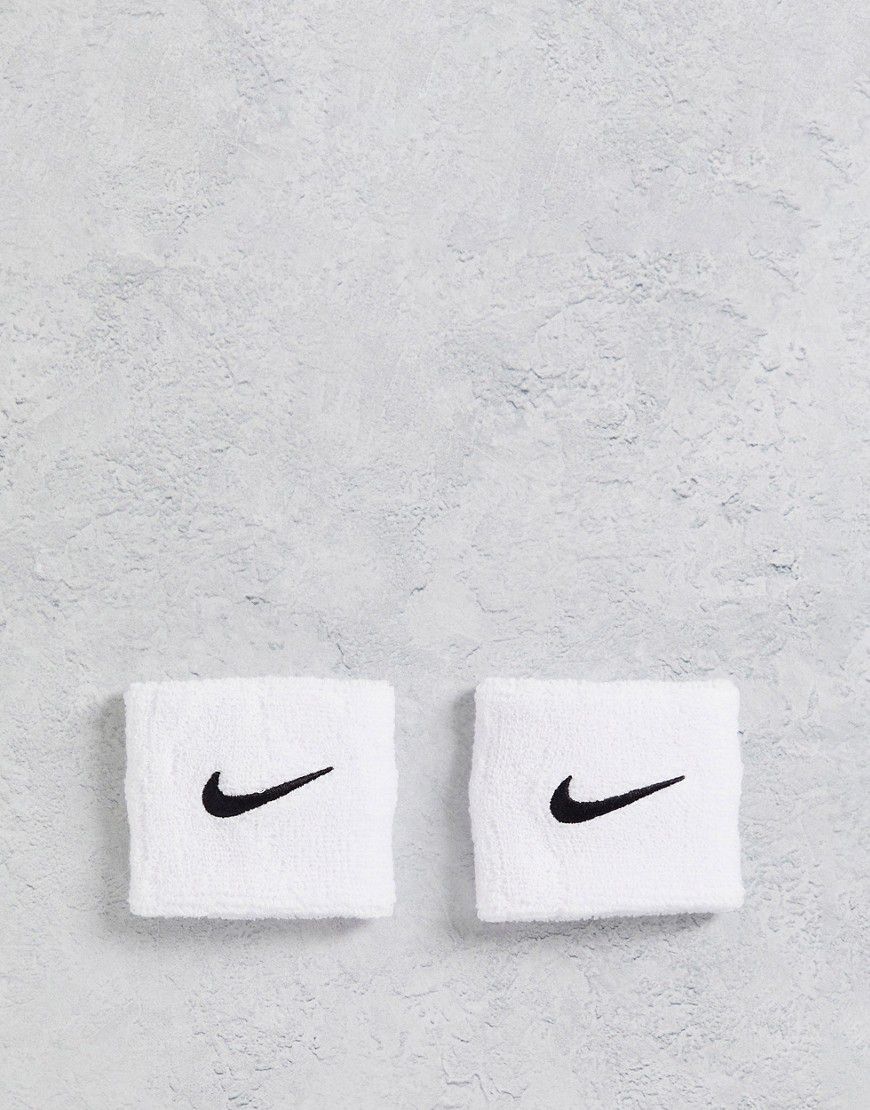 Training - Fasce da polso unisex bianche con logo - Nike - Modalova