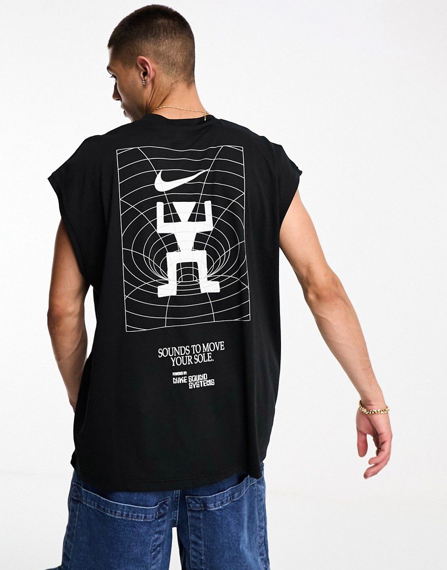 Trend - Top senza maniche con logo - Nike - Modalova