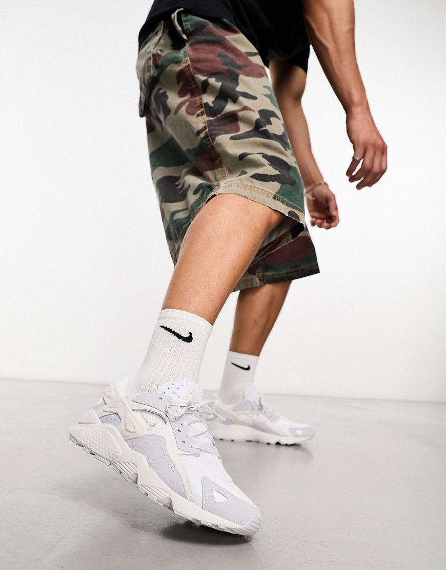 Air Huarache - Sneakers da corsa bianche e grigie - Nike - Modalova