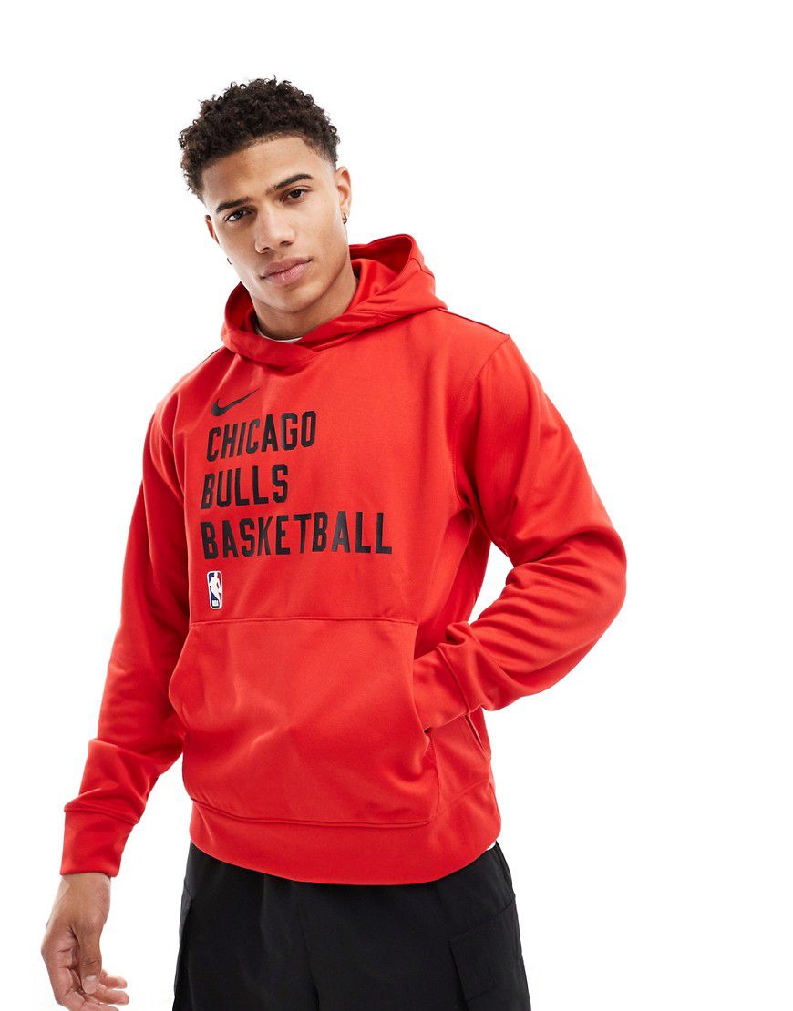 NBA Chicago Bulls Spotlight - Felpa con cappuccio rossa - Nike Basketball - Modalova
