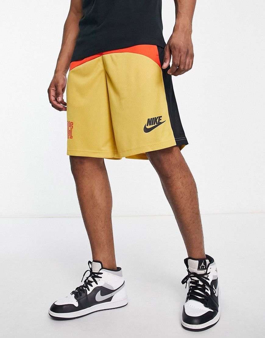 Pantaloncini da 11" color con logo - Nike Basketball - Modalova