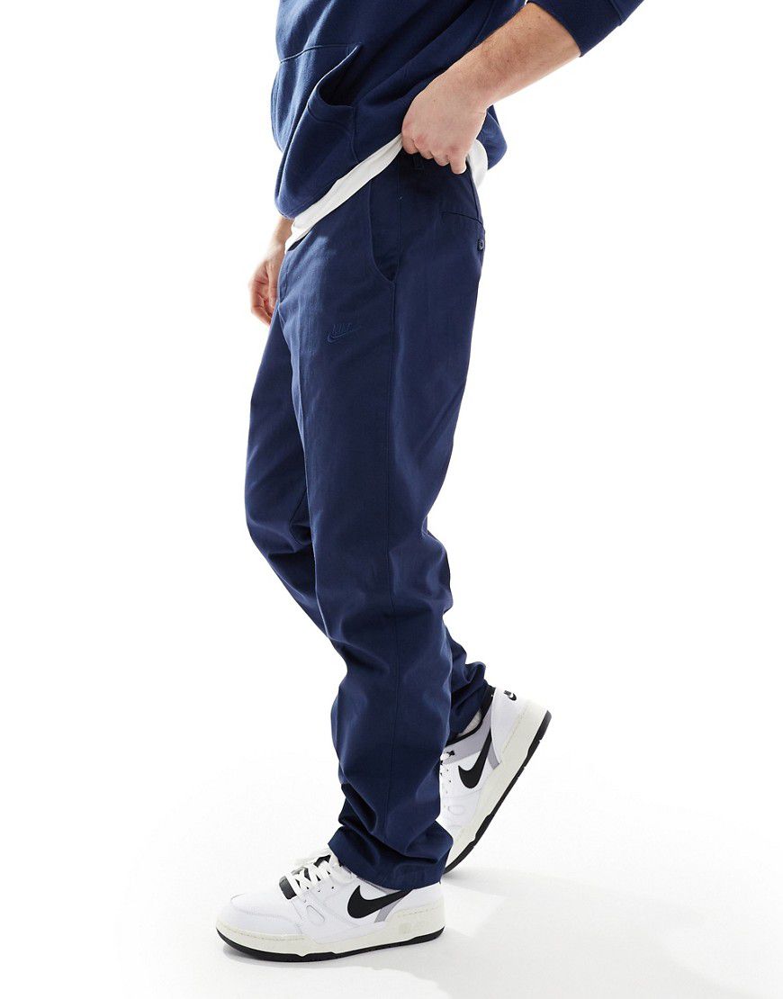 Nike Club - Pantaloni blu navy - Nike - Modalova