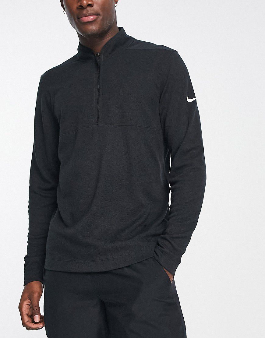 Dri-Fit - Felpa nera con zip corta - Nike Golf - Modalova