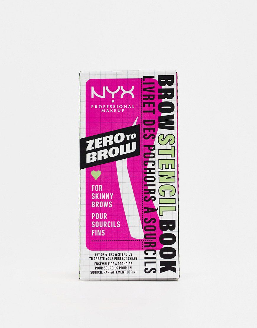 Stencil Zero to Brow per sopracciglia sottili - NYX Professional Makeup - Modalova