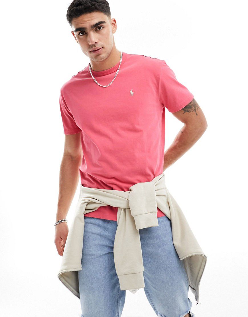 Icon - T-shirt oversize classica pallido in tessuto pesante con logo - Polo Ralph Lauren - Modalova