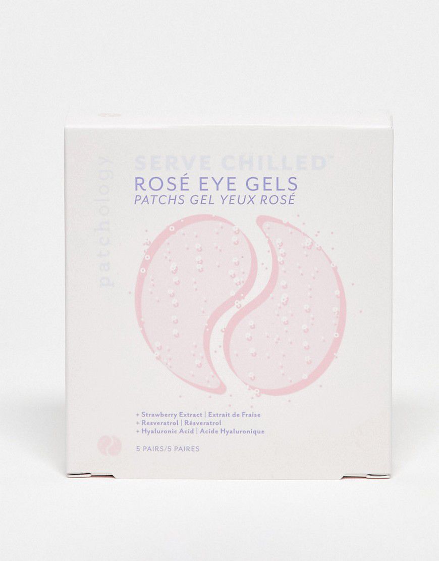 Serve Chilled Rose - Patch per occhi in gel - 5 paia - Patchology - Modalova