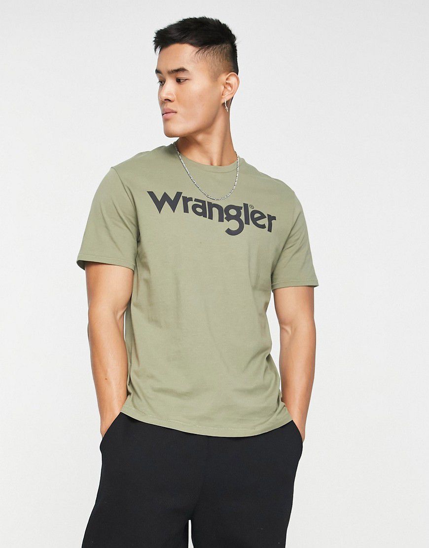 Wrangler - T-shirt verde - Wrangler - Modalova
