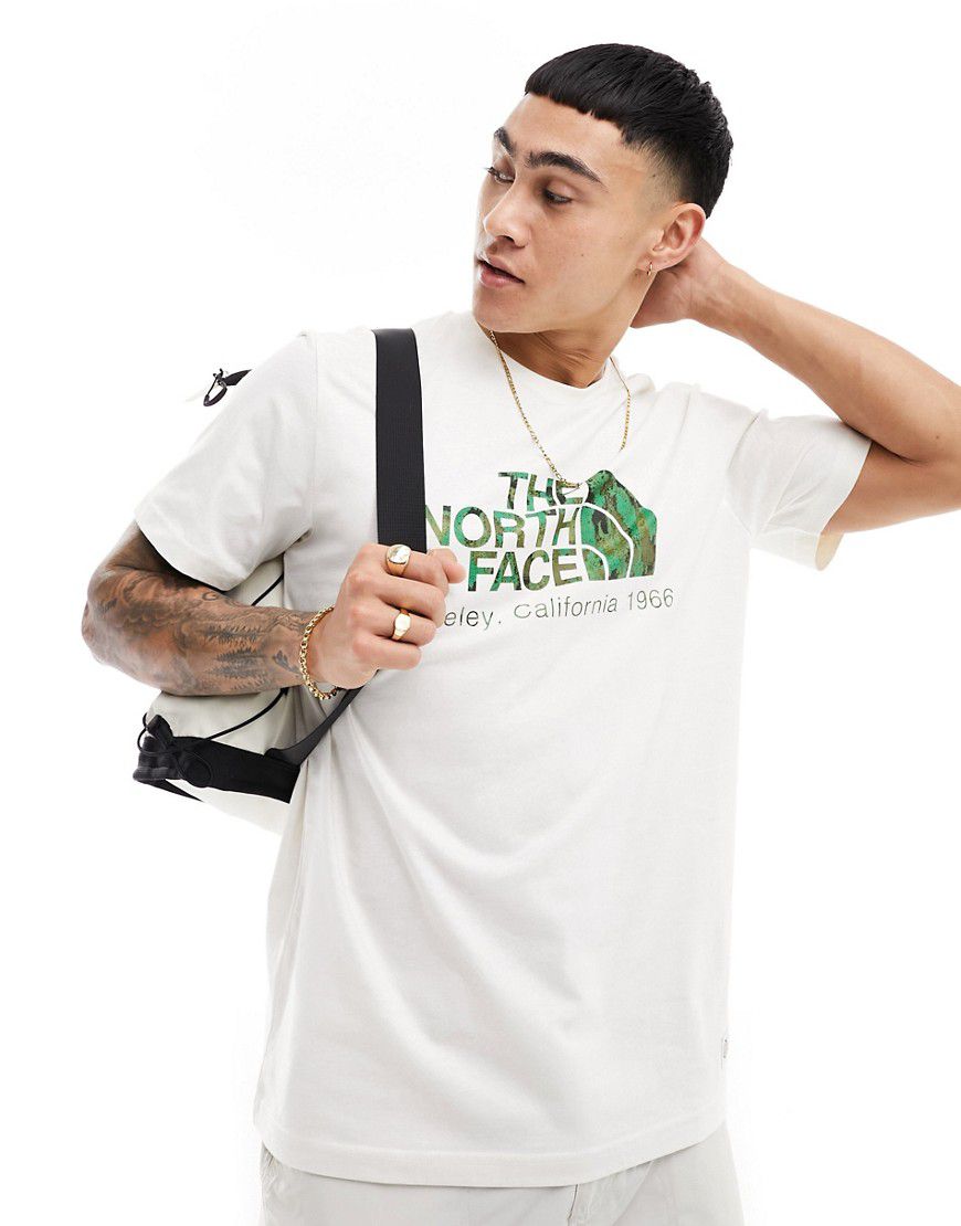 Berkeley California - T-shirt sporco con logo grande - The North Face - Modalova