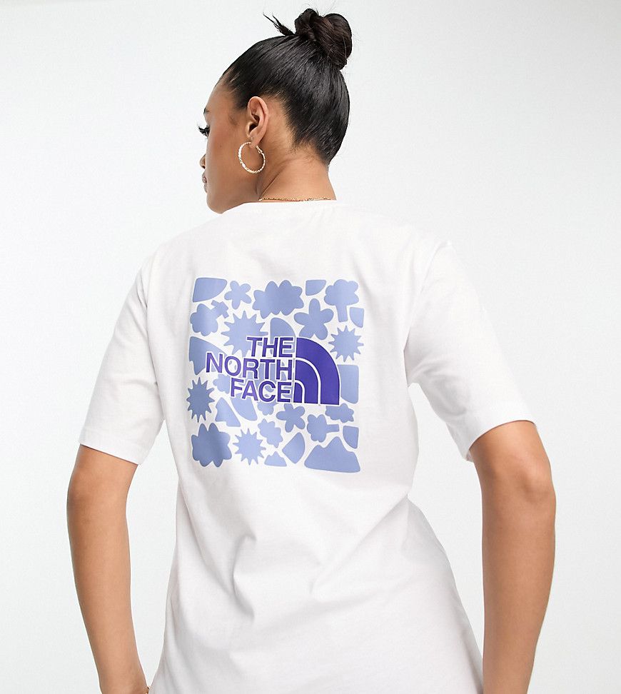 Doodles Box - T-shirt comoda bianca con stampa sul retro - In esclusiva per ASOS - The North Face - Modalova