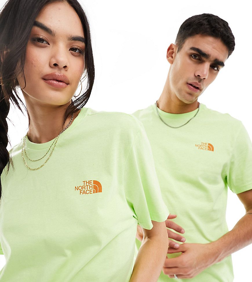Simple Dome - T-shirt lime - In esclusiva per ASOS - The North Face - Modalova