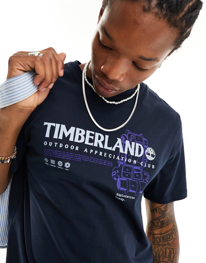 T-shirt con grafica stile outdoor - Timberland - Modalova