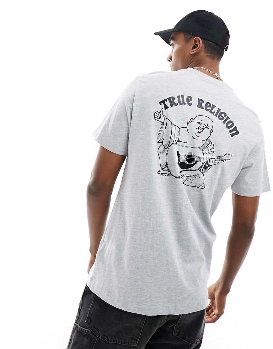 T-shirt grigia - True Religion - Modalova
