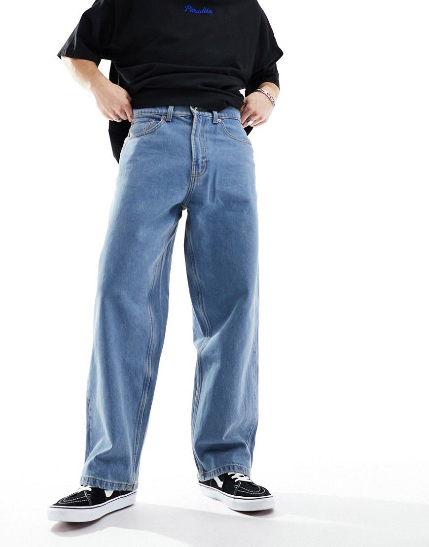 Check-5 - Jeans larghi lavaggio medio - Vans - Modalova