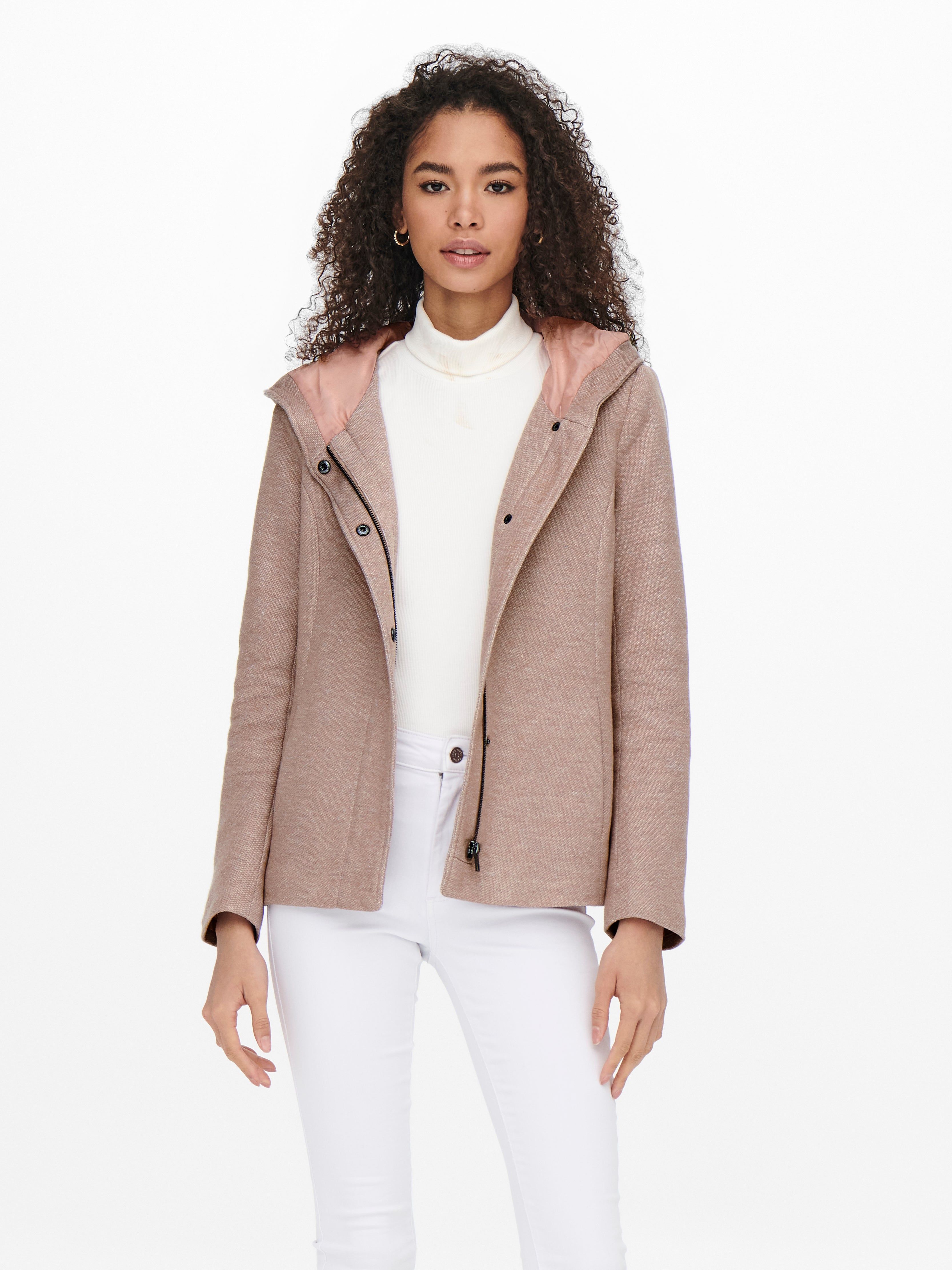 Short Hood Jacket - ONLY - Modalova