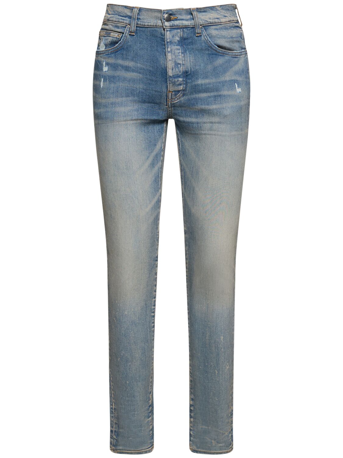 Jeans Stack In Denim Di Cotone 15cm - AMIRI - Modalova