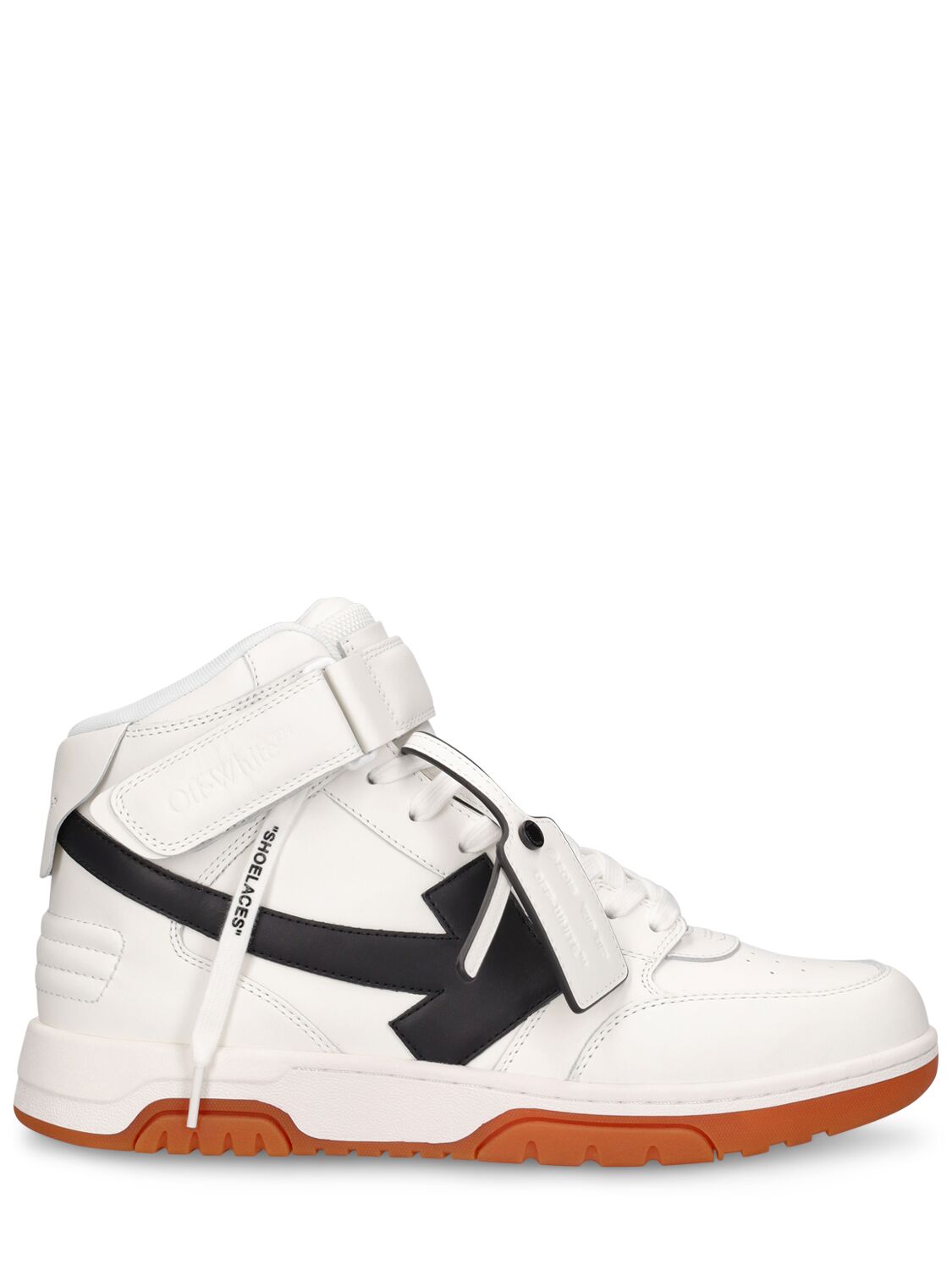 Sneakers Mid Top Out Of Office In Pelle - OFF-WHITE - Modalova