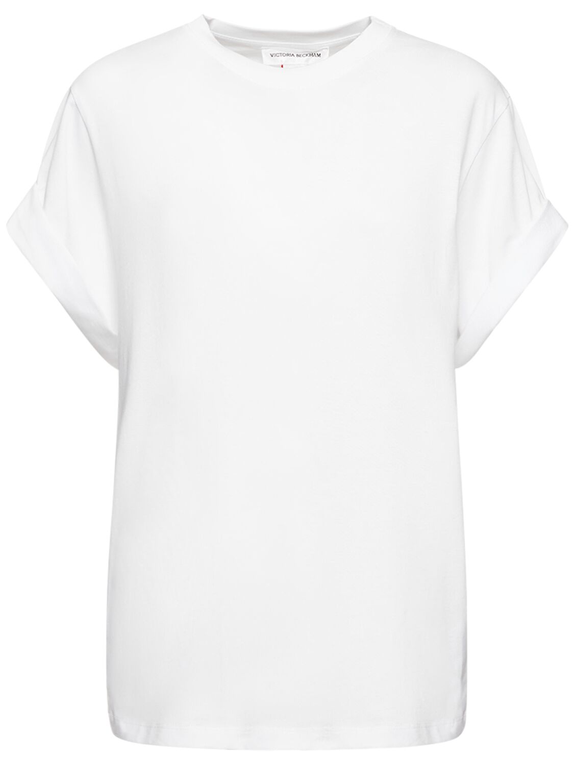 T-shirt Relaxed Fit In Cotone - VICTORIA BECKHAM - Modalova